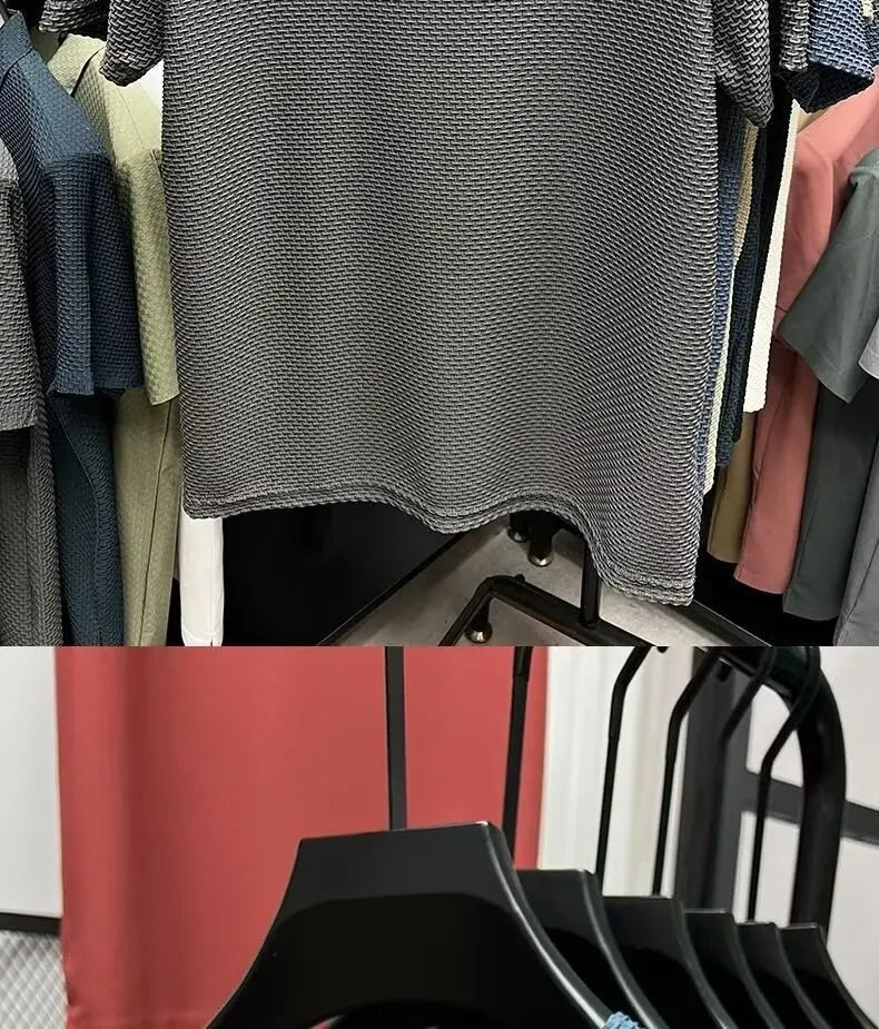 Bamboo Mesh Ice Silk T-shirt